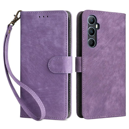 For Realme C65 4G Case RFID Blocking Phone Stand Cover with Magnetic Closure