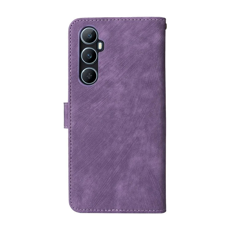 For Realme C65 4G Case RFID Blocking Phone Stand Cover with Magnetic Closure
