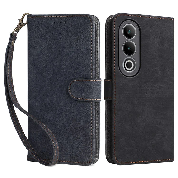 For OnePlus Nord CE4 5G / Oppo K12 Leather Phone Case with RFID Blocking Wallet