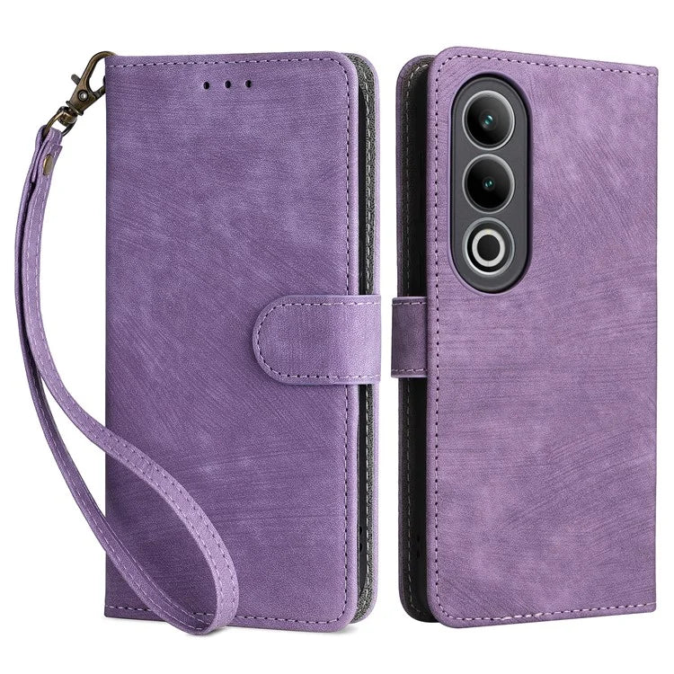 For OnePlus Nord CE4 5G / Oppo K12 Leather Phone Case with RFID Blocking Wallet
