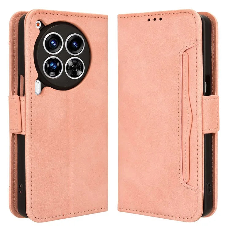 For TECNO Camon 30 Premier 5G CL9 Case Folio Leather Phone Protector with Multiple Card Slots