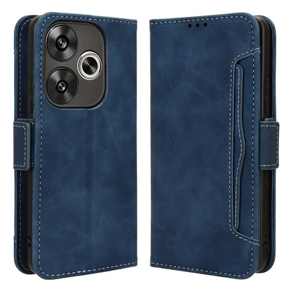 For Xiaomi Redmi Turbo 3 5G / Poco F6 5G Case Wallet Phone Leather Cover with Multiple Card Slots