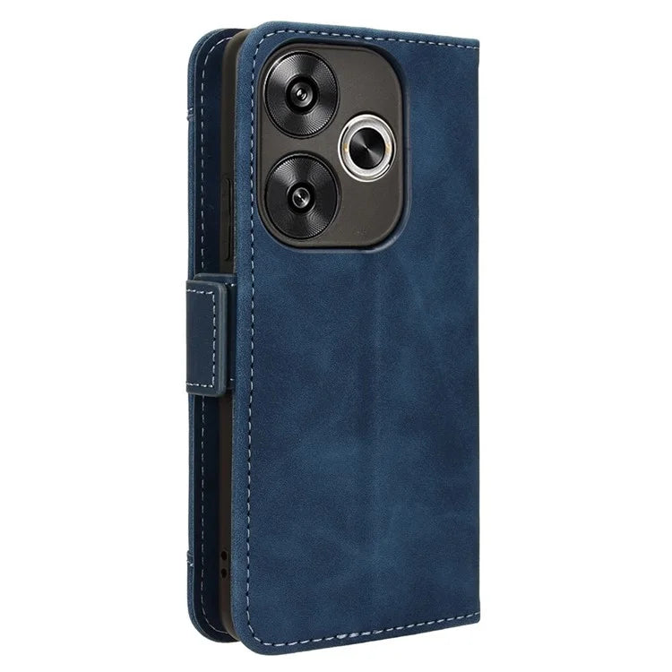 For Xiaomi Redmi Turbo 3 5G / Poco F6 5G Case Wallet Phone Leather Cover with Multiple Card Slots