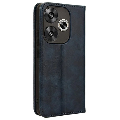 For Xiaomi Redmi Turbo 3 5G / Poco F6 5G Case PU Leather Wallet Retro Texture Phone Cover Wholesale