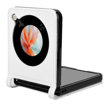 For ZTE nubia Flip 5G / Libero Flip A304ZT Case Leather Phone Cover with Card Slot