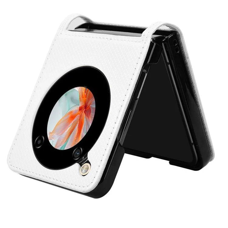 For ZTE nubia Flip 5G / Libero Flip A304ZT Case Leather Phone Cover with Card Slot