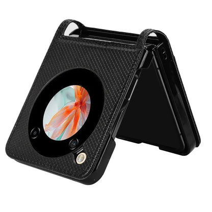 For ZTE nubia Flip 5G / Libero Flip A304ZT Case Leather Phone Cover with Card Slot