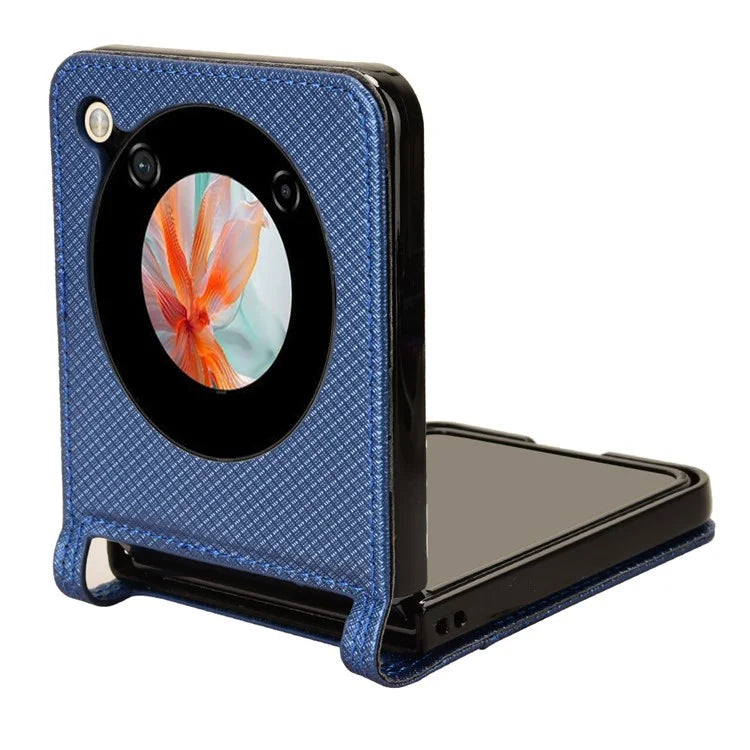 For ZTE nubia Flip 5G / Libero Flip A304ZT Case Leather Phone Cover with Card Slot