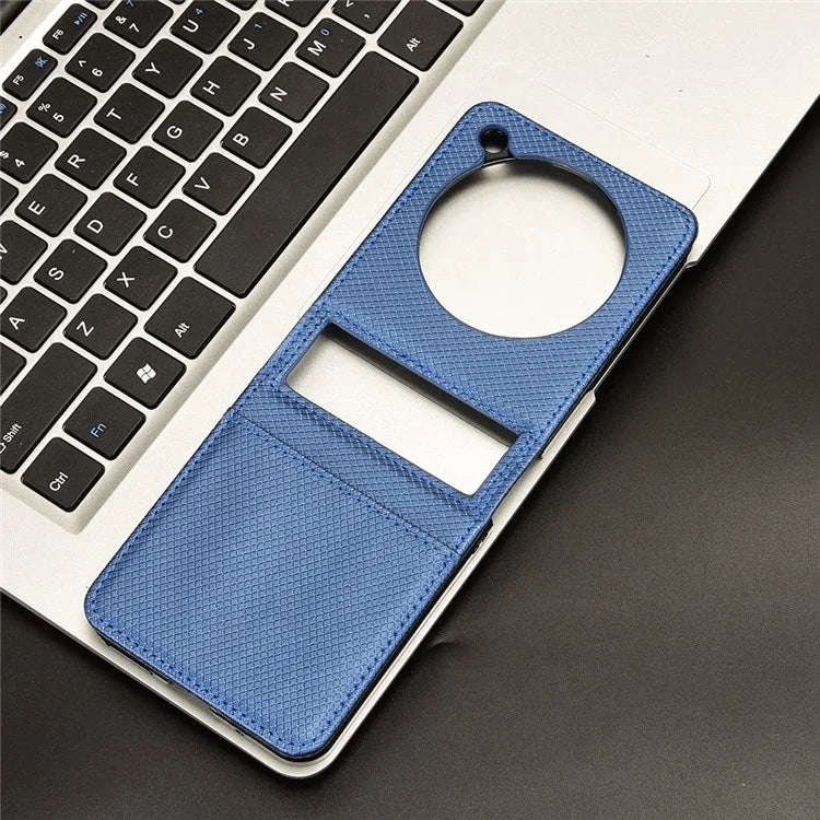 For ZTE nubia Flip 5G / Libero Flip A304ZT Case Leather Phone Cover with Card Slot