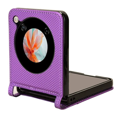 For ZTE nubia Flip 5G / Libero Flip A304ZT Case Leather Phone Cover with Card Slot