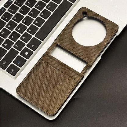 For ZTE nubia Flip 5G / Libero Flip A304ZT Case Leather Phone Cover with Card Slot
