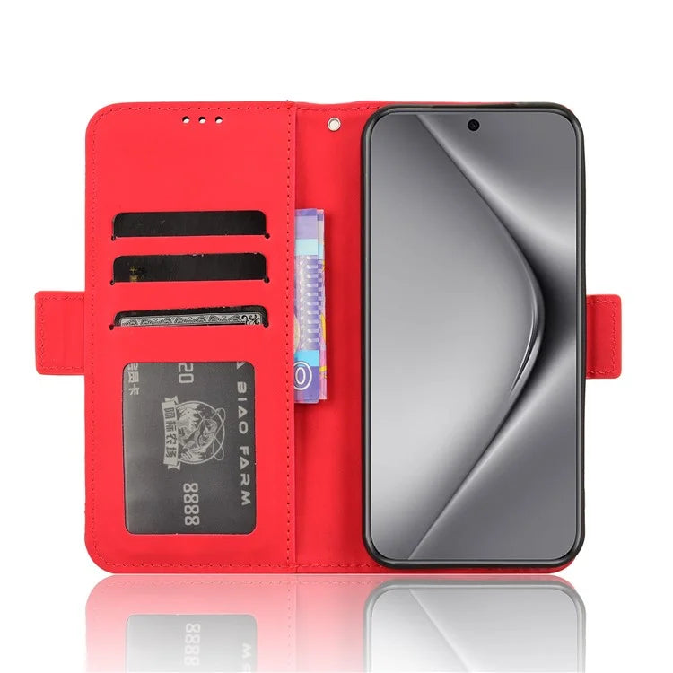 For Huawei Pura 70 Leather Case Multiple Card Slots Mobile Phone Cover Wholesale