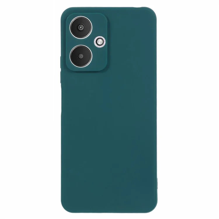 For Xiaomi Redmi 13C 5G / Poco M6 5G Case Straight Edge TPU Phone Cover Anti-Scratch Phone Shell