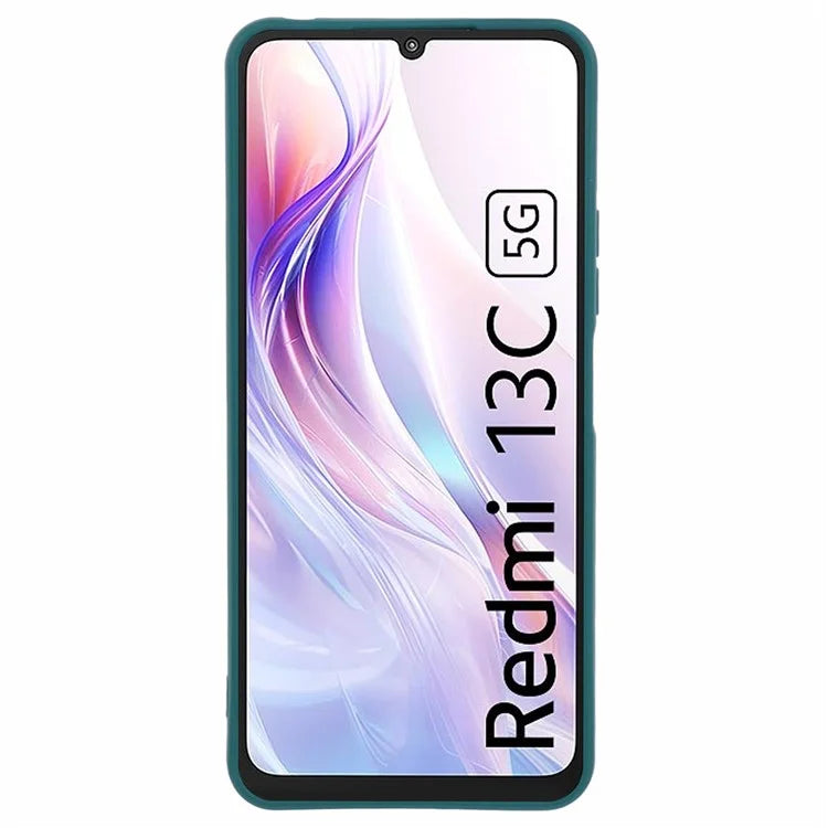 For Xiaomi Redmi 13C 5G / Poco M6 5G Case Straight Edge TPU Phone Cover Anti-Scratch Phone Shell