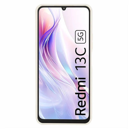 For Xiaomi Redmi 13C 5G / Poco M6 5G Case Straight Edge TPU Phone Cover Anti-Scratch Phone Shell