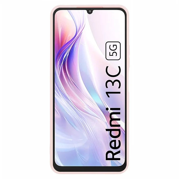 For Xiaomi Redmi 13C 5G / Poco M6 5G Case Straight Edge TPU Phone Cover Anti-Scratch Phone Shell