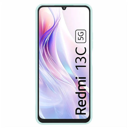 For Xiaomi Redmi 13C 5G / Poco M6 5G Case Straight Edge TPU Phone Cover Anti-Scratch Phone Shell