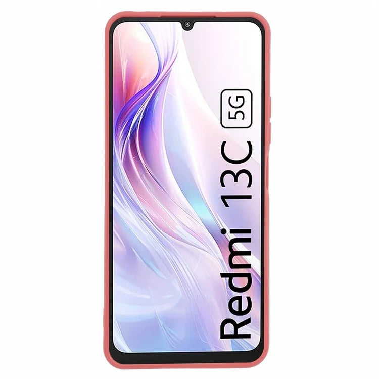 For Xiaomi Redmi 13C 5G / Poco M6 5G Case Straight Edge TPU Phone Cover Anti-Scratch Phone Shell