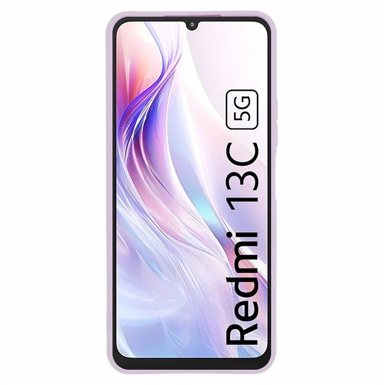 For Xiaomi Redmi 13C 5G / Poco M6 5G Case Straight Edge TPU Phone Cover Anti-Scratch Phone Shell