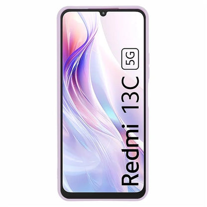 For Xiaomi Redmi 13C 5G / Poco M6 5G Case Straight Edge TPU Phone Cover Anti-Scratch Phone Shell