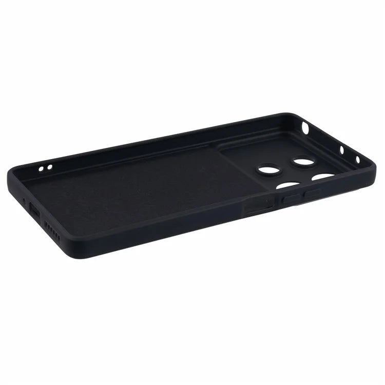 For Xiaomi Redmi Note 13R Pro 5G Case Fiber Lining Scratch Resistant TPU Phone Cover