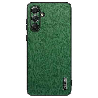 Wholesale Phone Cases for Samsung Galaxy M55 5G / C55 5G / F55 5G Wood Texture PU Leather+PC+TPU Phone Cover