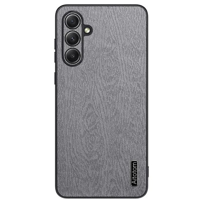 Wholesale Phone Cases for Samsung Galaxy M55 5G / C55 5G / F55 5G Wood Texture PU Leather+PC+TPU Phone Cover