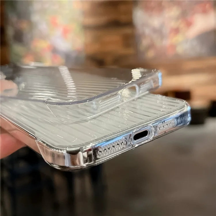 For iPhone 13 Cases Wholesale Phone Supplies No Side Frame Design Phone Cover with Lens Film