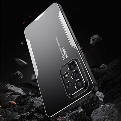 For Samsung Galaxy A53 5G Case Shockproof Tough Armour Aluminum Alloy+TPU+PC Phone Cover