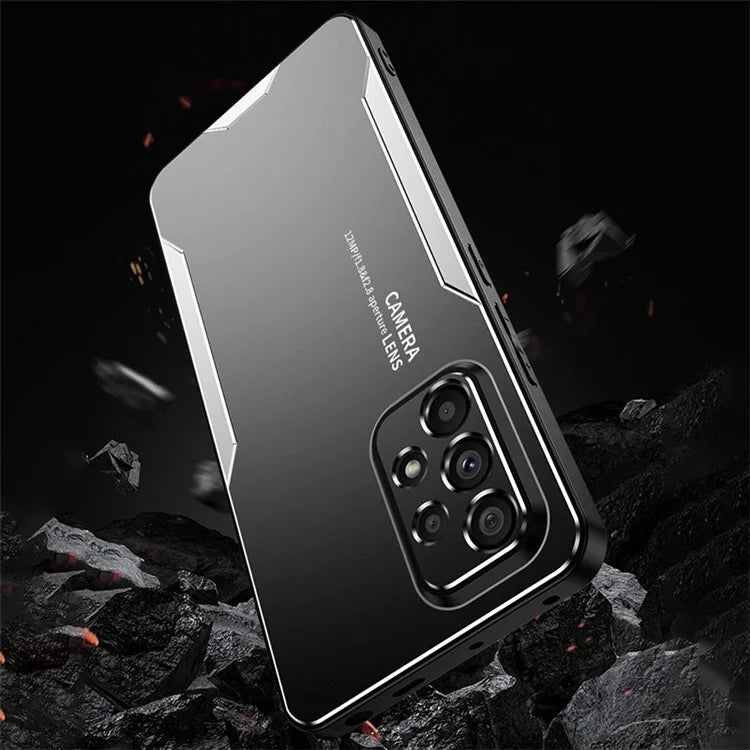 For Samsung Galaxy A53 5G Case Shockproof Tough Armour Aluminum Alloy+TPU+PC Phone Cover