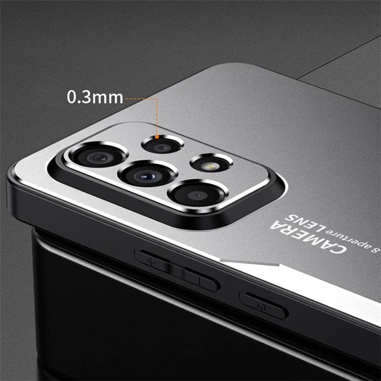 For Samsung Galaxy A53 5G Case Shockproof Tough Armour Aluminum Alloy+TPU+PC Phone Cover
