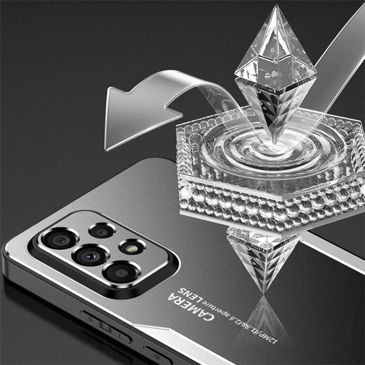 For Samsung Galaxy A53 5G Case Shockproof Tough Armour Aluminum Alloy+TPU+PC Phone Cover