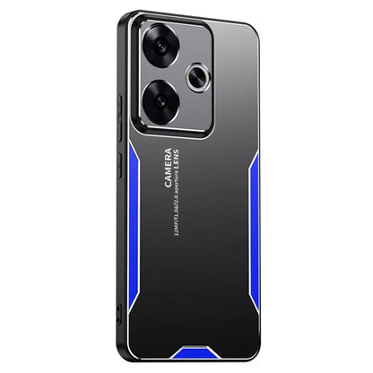 For Xiaomi Redmi Turbo 3 5G / Poco F6 5G Case Aluminum Alloy+PC+TPU Shock Absorption Phone Cover