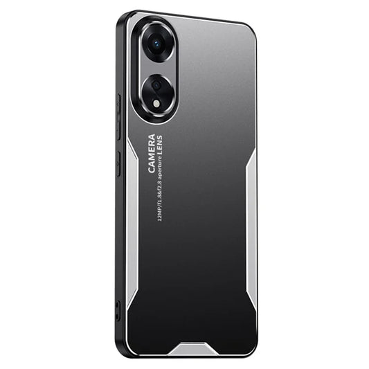 For Oppo A1 Pro 5G Case Aluminum Alloy+PC+TPU Drop Resistant Matte Phone Cover