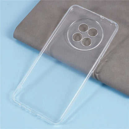 For Realme 12 Clear Phone Case Glossy Watermark-Free Soft TPU Cover