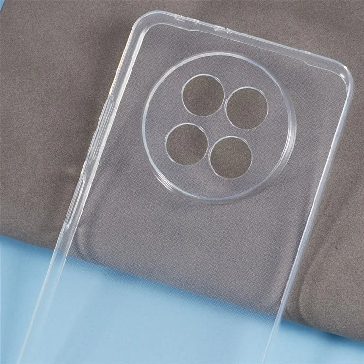 For Realme 12 Clear Phone Case Glossy Watermark-Free Soft TPU Cover