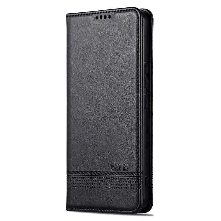 AZNS For Xiaomi Redmi Note 13 Pro 4G / Poco M6 Pro 4G Magnetic Case PU Leather Stand Phone Cover