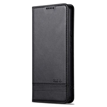 AZNS For Xiaomi Redmi Note 13 Pro 4G / Poco M6 Pro 4G Magnetic Case PU Leather Stand Phone Cover