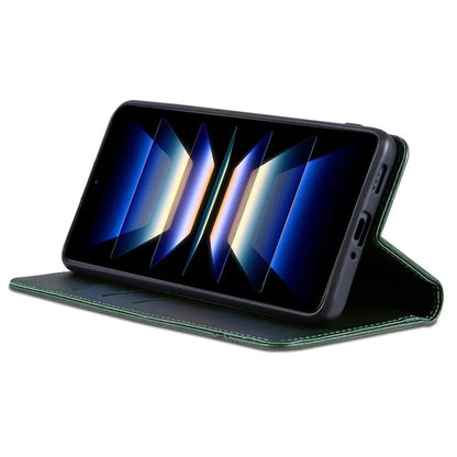 AZNS For Xiaomi Redmi Note 13 Pro 4G / Poco M6 Pro 4G Magnetic Case PU Leather Stand Phone Cover