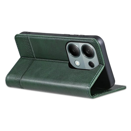 AZNS For Xiaomi Redmi Note 13 Pro 4G / Poco M6 Pro 4G Magnetic Case PU Leather Stand Phone Cover