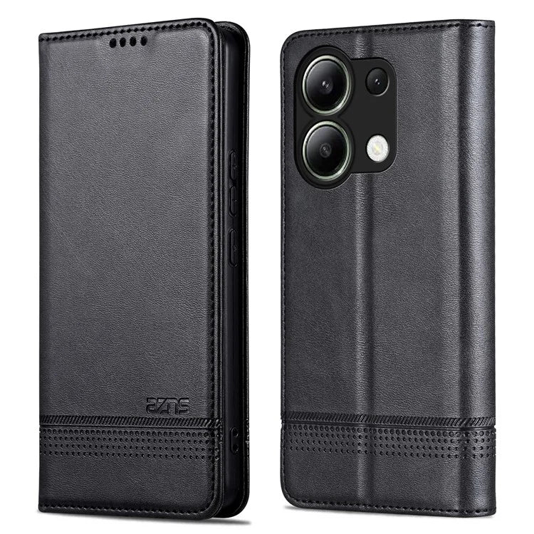 AZNS For Xiaomi Redmi Note 13 4G Wallet Case Leather Phone Cover Wholesale Supplier