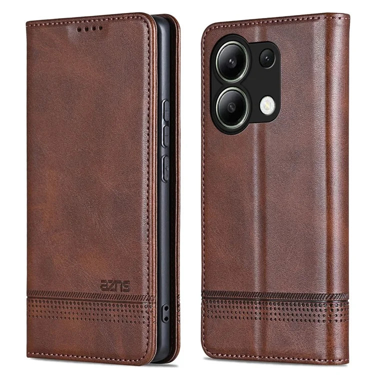 AZNS For Xiaomi Redmi Note 13 4G Wallet Case Leather Phone Cover Wholesale Supplier