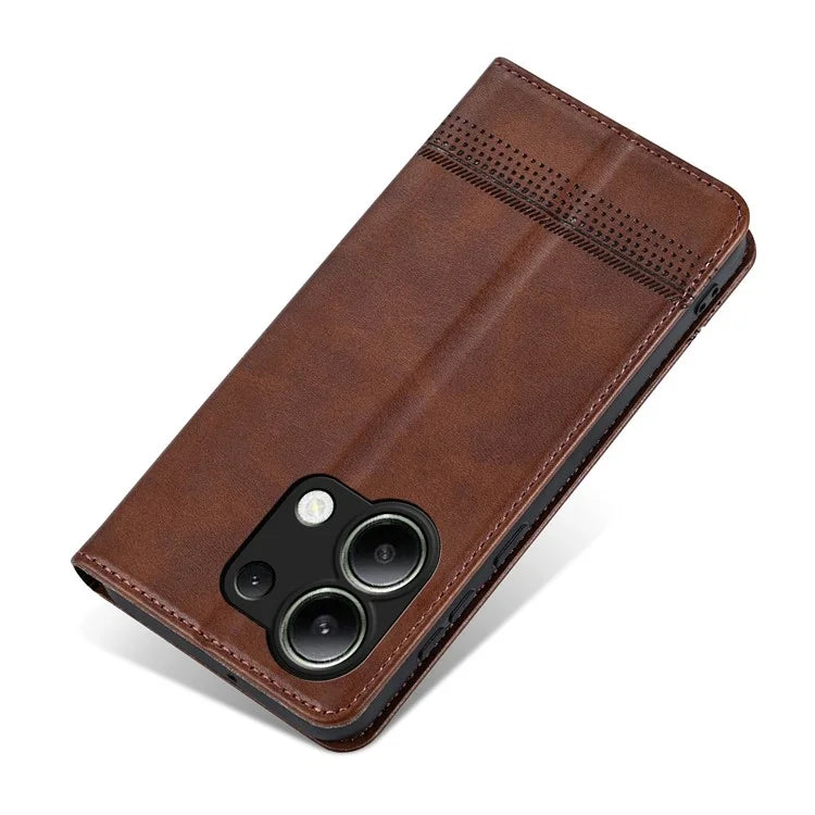 AZNS For Xiaomi Redmi Note 13 4G Wallet Case Leather Phone Cover Wholesale Supplier