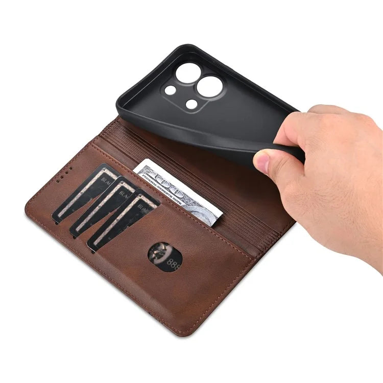 AZNS For Xiaomi Redmi Note 13 4G Wallet Case Leather Phone Cover Wholesale Supplier