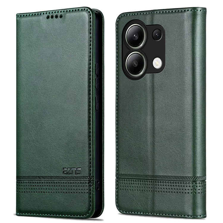 AZNS For Xiaomi Redmi Note 13 4G Wallet Case Leather Phone Cover Wholesale Supplier