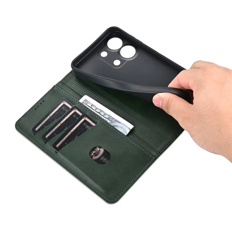 AZNS For Xiaomi Redmi Note 13 4G Wallet Case Leather Phone Cover Wholesale Supplier