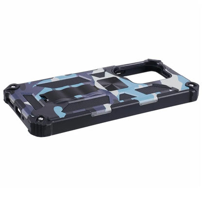 For Xiaomi Redmi Note 13 Pro 4G / Poco M6 Pro 4G Cover Camouflage Cell Phone Protective Shell Kickstand Phone Case