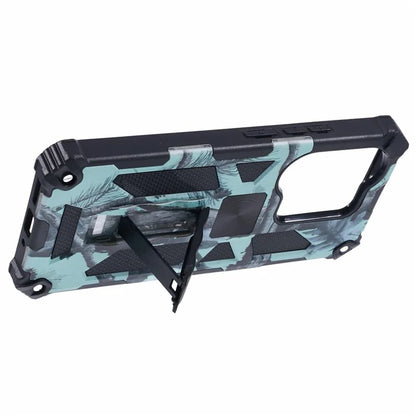 For Xiaomi Redmi Note 13 Pro 4G/Poco M6 Pro 4G Cover Camouflage Cell Phone Protective Shell Kickstand Phone Case