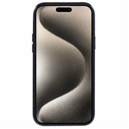 For iPhone 15 Case TPU+PC Hybrid Phone Cover with Electroplating Frame