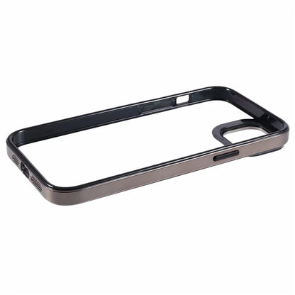 For iPhone 14 Plus Case Electroplating Frame TPU+PC Protective Phone Cover